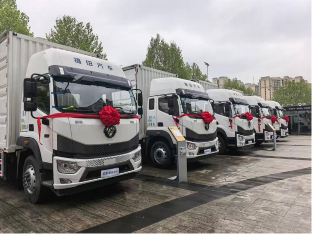 【配图】承载更强、动力更稳！欧航智蓝ER纯电超卡批量交付重庆大客户  赋能西南货运绿色高效升级(1)937.png